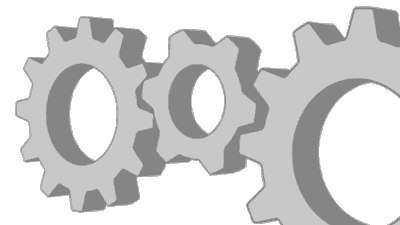 Gears spinning